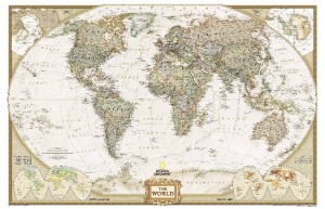 карта мира, одна из многих на нашем сайте